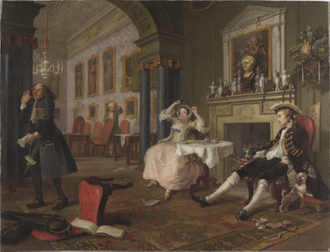 Hogarth's Marriage A-la-Mode