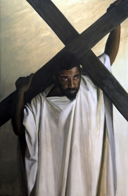 Simon of Cyrene by Egbert Modderman ©Courtesy of the artist/Museum of the Bible, Washington DC