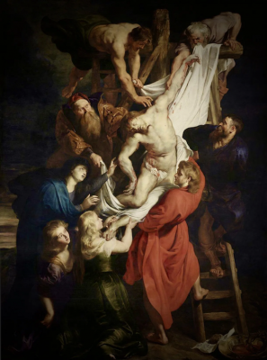 Descent from the Cross, by Rubens © Cathedral of our Lady, Antwerp