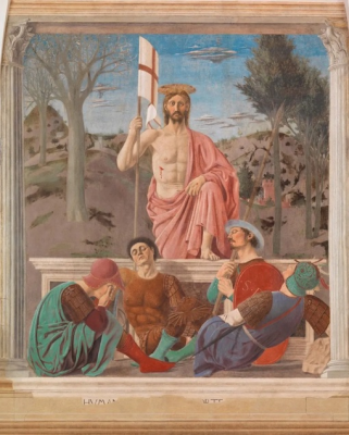 Resurrection by Piero della Francesca