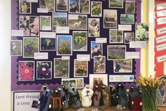 Lent Through a Lens images at St Cuthbert's Catholic Primary School