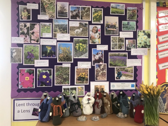 Lent Through a Lens images at St Cuthbert's Catholic Primary School