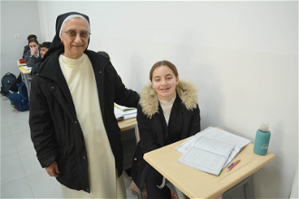 Sister Huda with Rameel Rabu Wadi