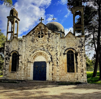 Abandoned church in Ma'alul