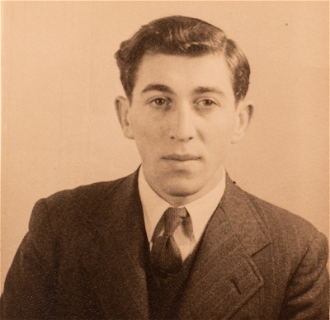 Ike Alterman as a young man after the war