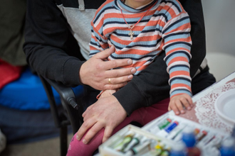 Ukrainian refugees in Romania. Image WCC