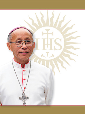 Archbishop Ledesma in June 2013. Image: Xavier University