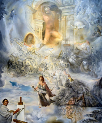 The Ecumenical Council, by Salvador Dalí. 1960, © Salvador Dali Museum, St Petersburg, Florida