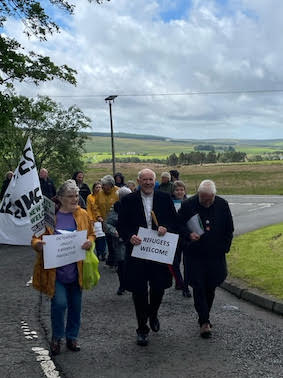 Archbishop Nolan at Dungavel