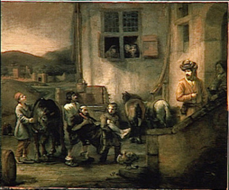 Rembrandt's Good Samaritan - The Louvre Paris - Wiki Image