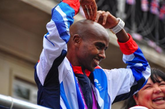 Sir Mo Farah. Image by Sue Kellerman on Flickr CC BY-NC-ND 2.0