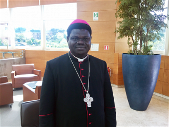 Bishop Wilfred Chikpa Anagbe of Makurdi diocese, Benue State, Nigeria  @ACN