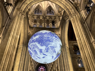 Gaia in Nidaros Cathedral, Credit: Sr Patricia Mulhall