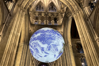 Gaia in Nidaros Cathedral, Credit: Sr Patricia Mulhall