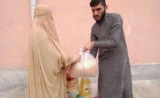 Emergency food aid. Image: Christian Aid