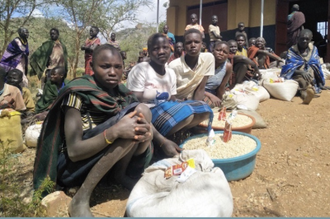 SPICMA feeding project in Karamoja