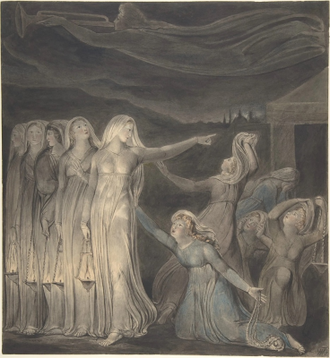 The Parable of the Wise and Foolish Virgins, by William Blake, 1799 © Metropolitan Museum of Art, New York