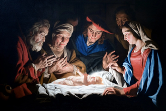 Adoration of the Shepherds, by Matthias Stom © Palazzo Madama, Turin / Google Arts