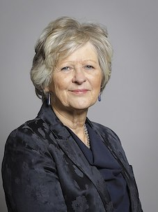 Baroness Hollins official portrait
