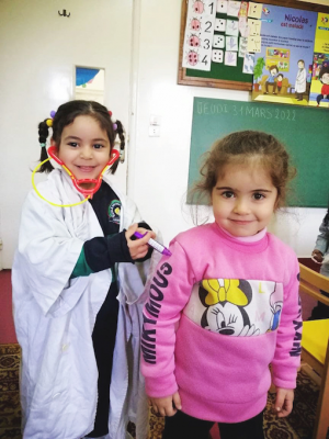 Pupils from Our Lady of Charity of The Good Shepherd order school ©ACN