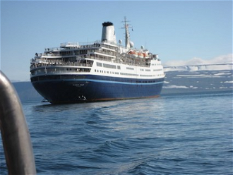 The Marco Polo - which has since been scrapped