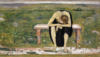 The Disappointed Soul, by Ferdinand Hodler, 1892, © Alamy