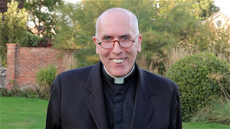 Bishop-elect Peter Collins. Image CBCEW