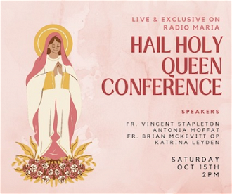 psykologisk Kollega vaccination Radio Maria Ireland to host Hail Holy Queen Conference | ICN