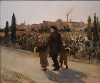 All Souls' Day, by Jules Bastien-Lepage, 1878 © Budapest Museum of Fine Arts, Hungary