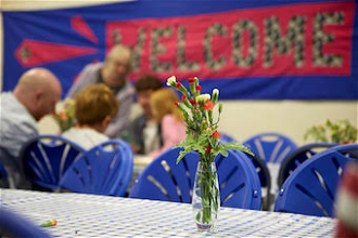 Warwick Place Community Kitchen, Cheltenham: one of many new Quaker spaces supporting communities, image: Andy Pilsbury
