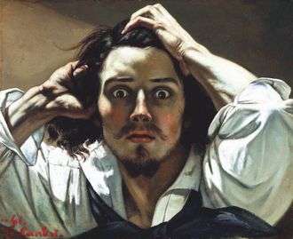 The Desperate Man. Painted by Gustave Courbet 1844-1845 © Private Collection of the Conseil Investissement Art, BNP Paribas