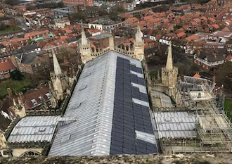 View from Central Tower York Minster