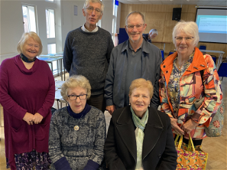 LiveSimply team members from St Alban's, Hitchen and Harpenden. (Mary Harber front left)