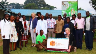 Staff from MUH and Londiani Hospital in Kenya