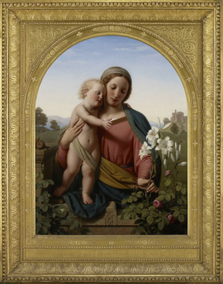 Madonna and Child, by Franz Ittenbach, 1855 © Minneapolis Institute of Art