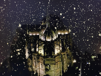 Screenshot - Snow falling in Arundel Cathedral