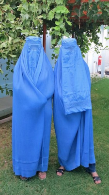 Women wearing burqa in Kabul. Wiki Image