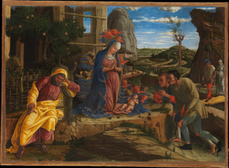 The Adoration of the Shepherds, by Andrea Mantegna © Metropolitan Museum, New York