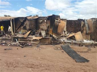 Muidumbe - one of the villages wrecked in the New Year's Eve attack. Image: ACN