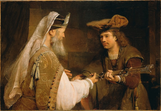 Ahimelech Giving the Sword of Goliath to David, by Aert de Gelder © John Paul Getty Museum, LA