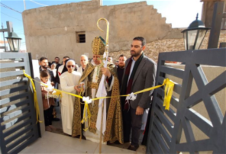 Consecration ceremony for new convent in Batnaya, Credit: Aid to the Church in Need