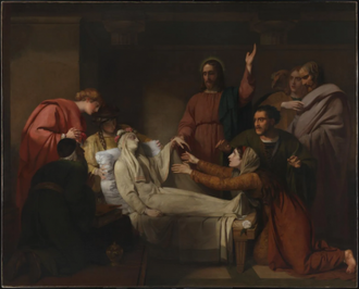 The Raising of Jairus' Daughter by Henry Thomson © Tate Britain, London