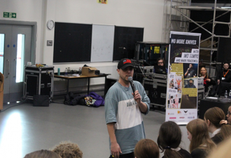 No More Knives session with St Paul's students