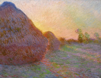 Meules, by Claude Monet, 1890, Sold Sotheby's New York, 14 May 2019, for $110 million © Sotheby's New York