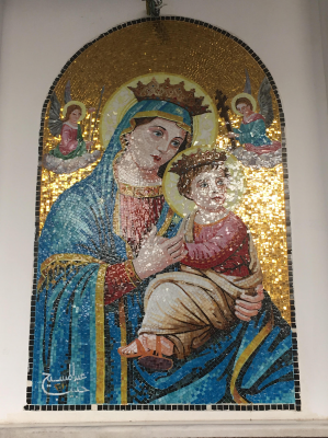 Image in Coptic Church, Hurghada, Egypt. Image ICN/JS