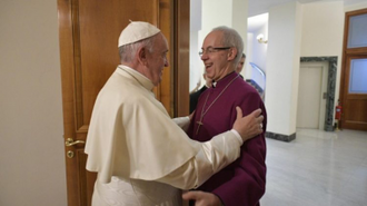 Pope meet Archbishop Welby November 2019. Image: Vatican News