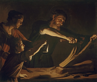 Holy Family in the Carpenter Shop, by Gerrit van Honthorst 1640 © M&G at Bob Jones University, Greenville, South Carolina