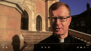 Fr Zollner at Ealing Abbey. 10/2018 Image ICN