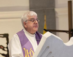 Bishop-elect Connell this morning