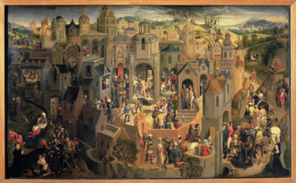 Scenes from the Passion of Christ, by Hans Memling. (1433-1494), between 1470 and 1471 © The Sabauda Gallery, Turin